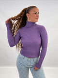 Sous pull purple