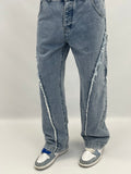 Jeans style-trim blue