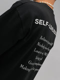 T-shirt Black Self Love