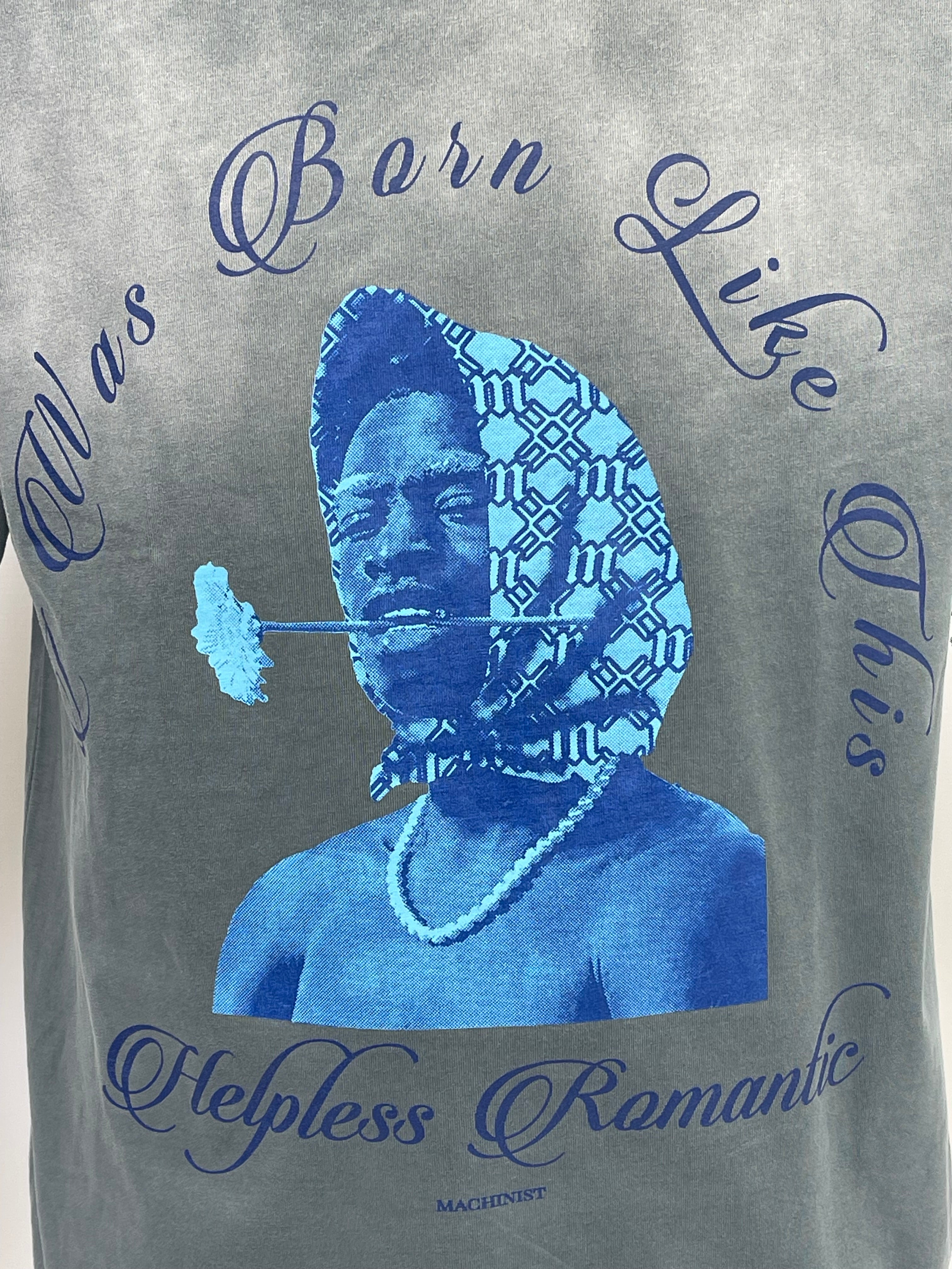 T-shirt MACHINIST grey blue
