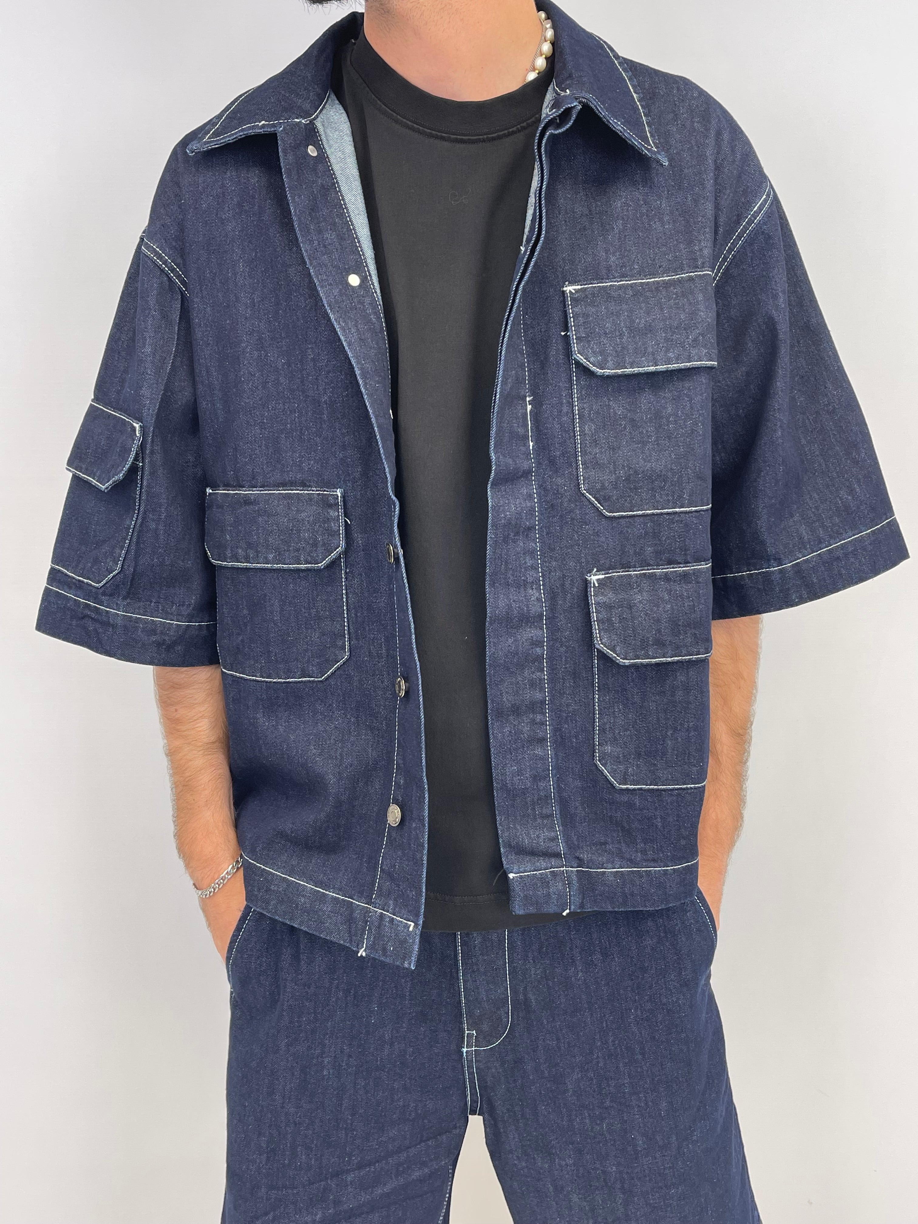 Ensemble DENIM OVERSIZE blue dark