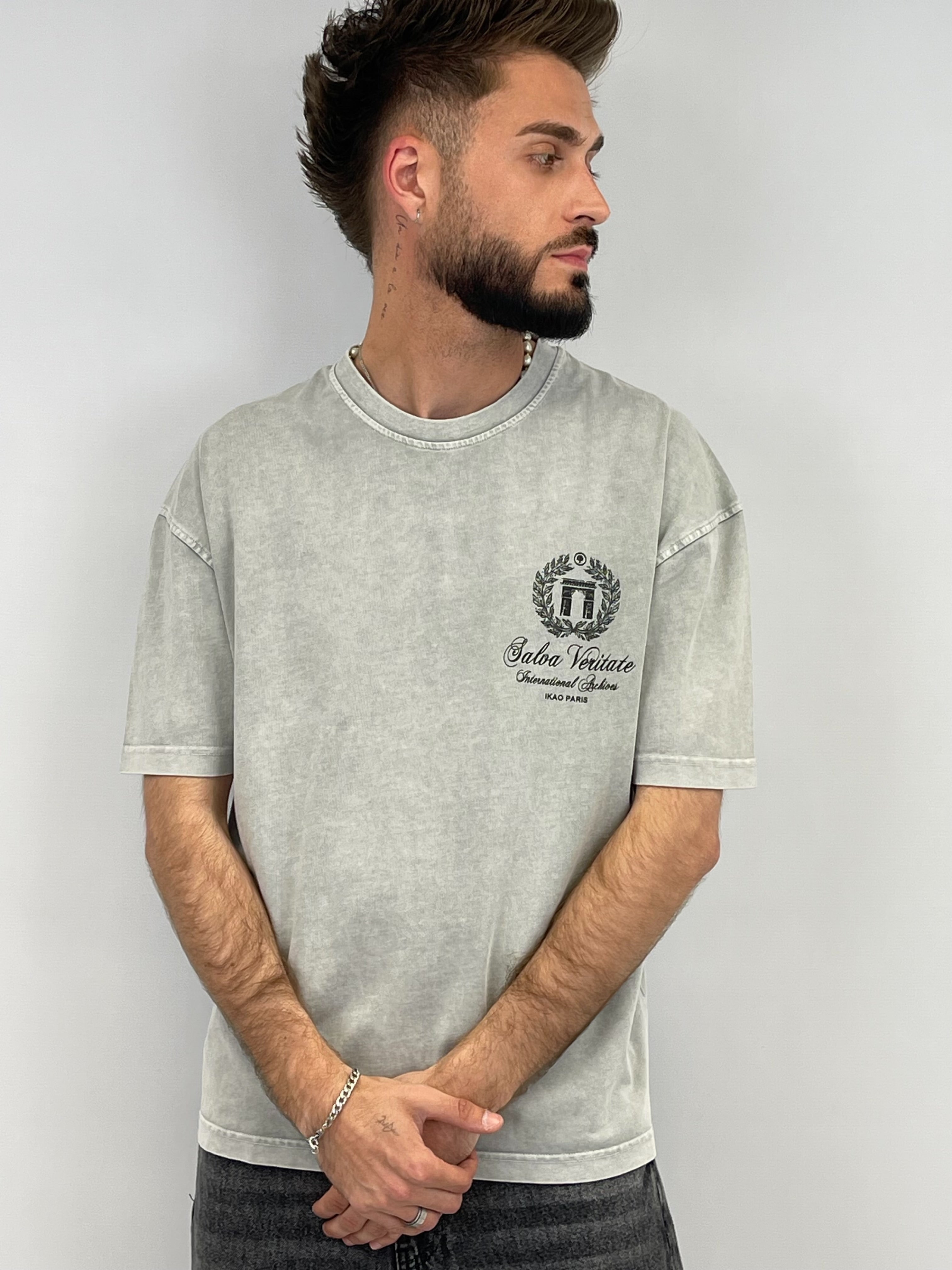 T-shirt SALOA grey light