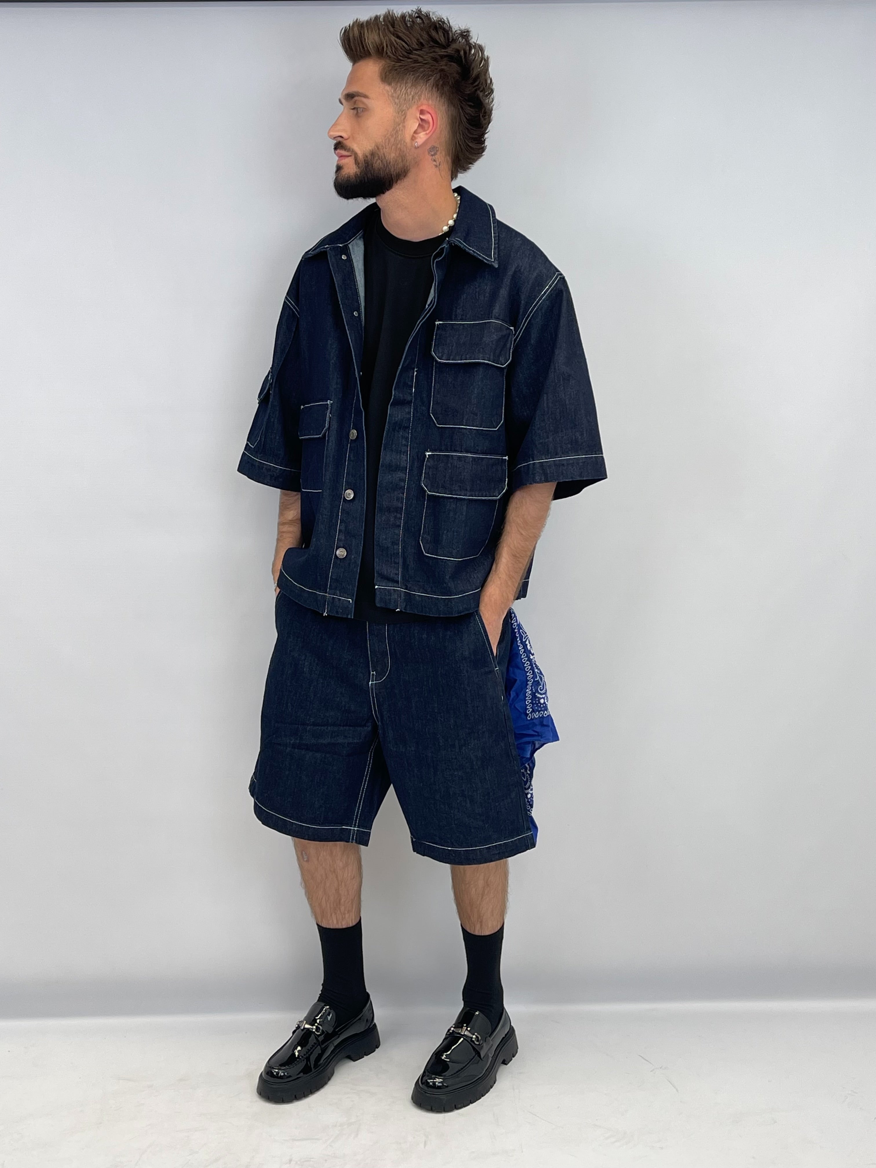 Ensemble DENIM OVERSIZE blue dark