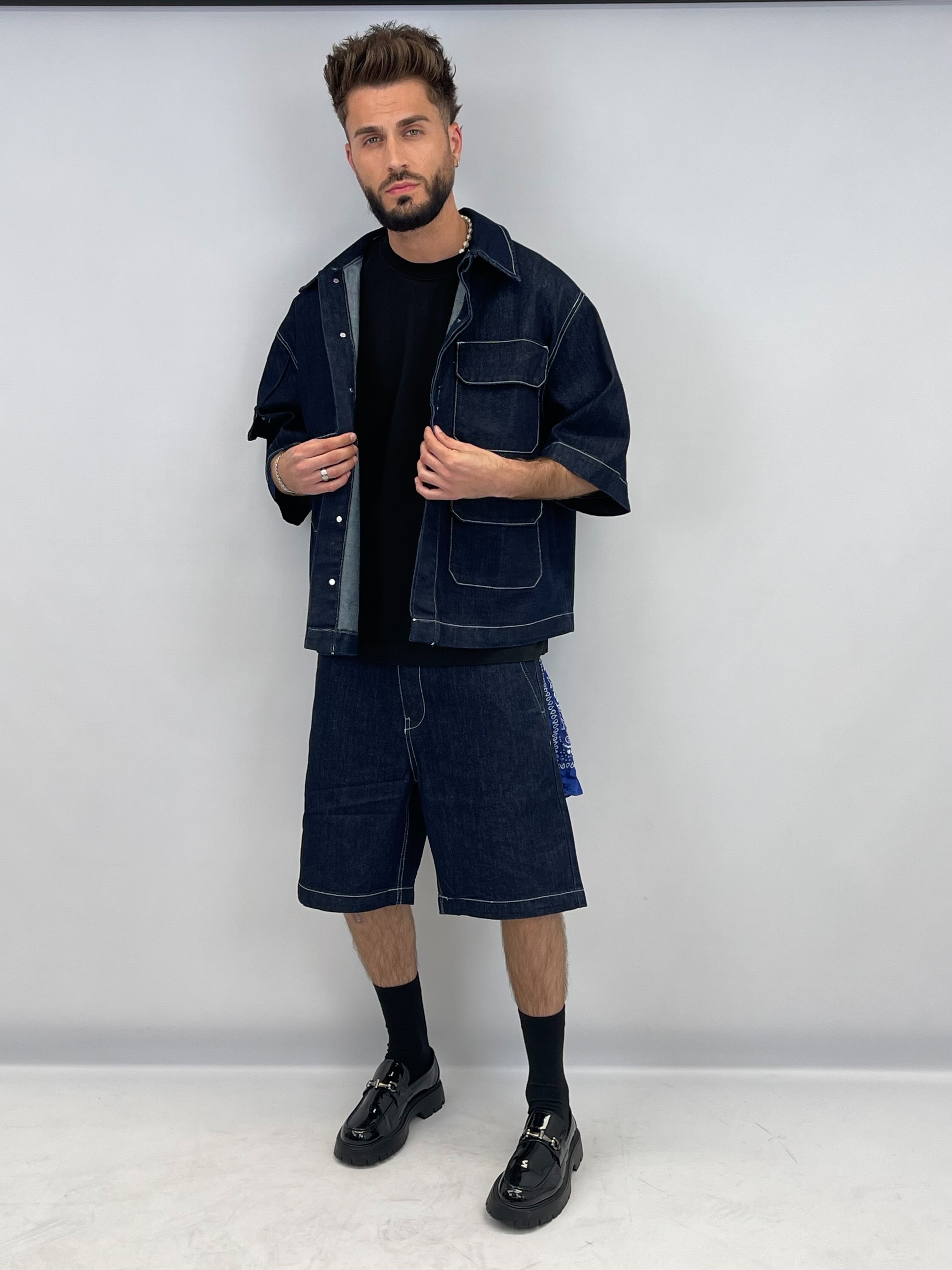 Ensemble DENIM OVERSIZE blue dark