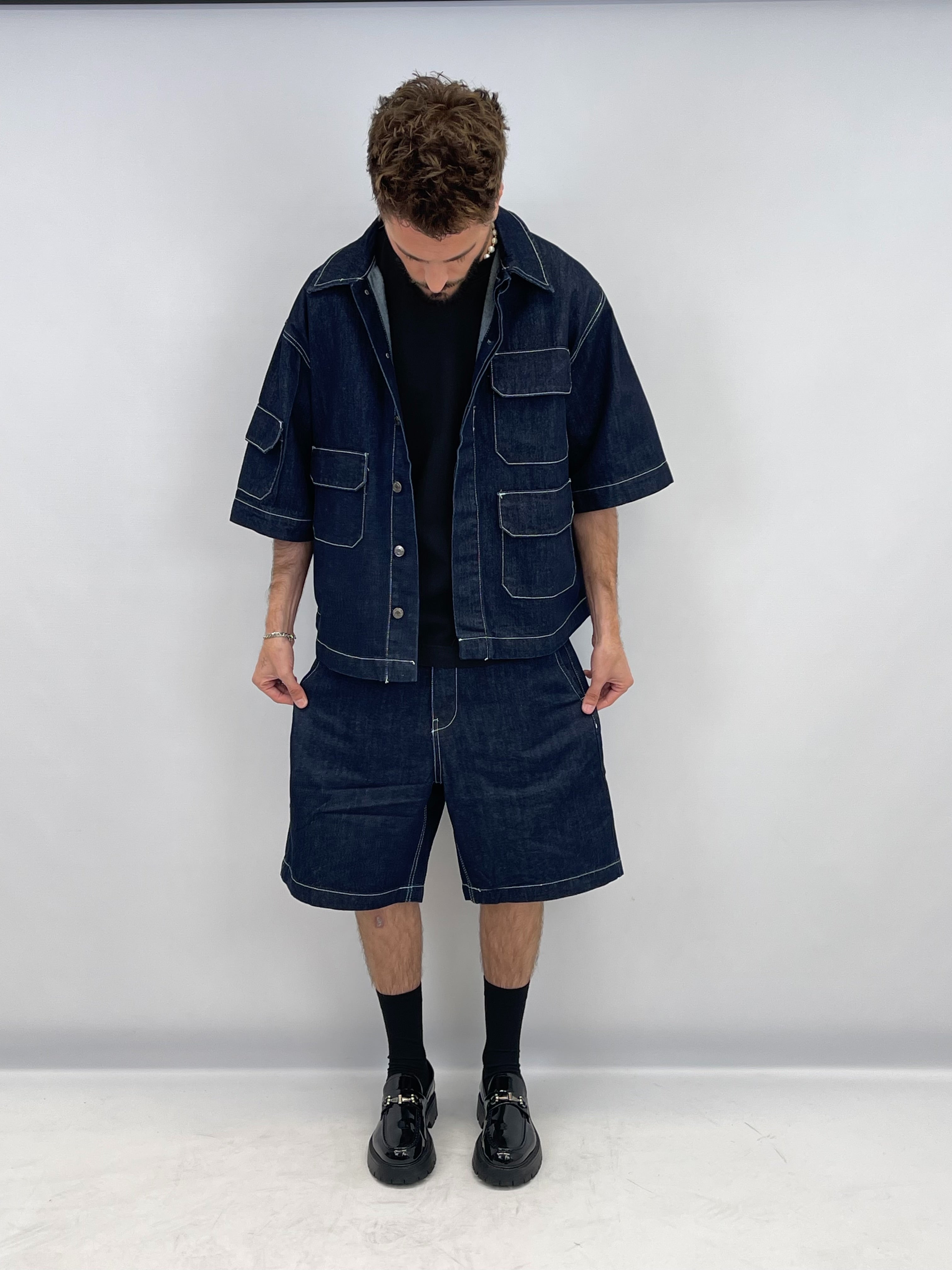 Ensemble DENIM OVERSIZE blue dark