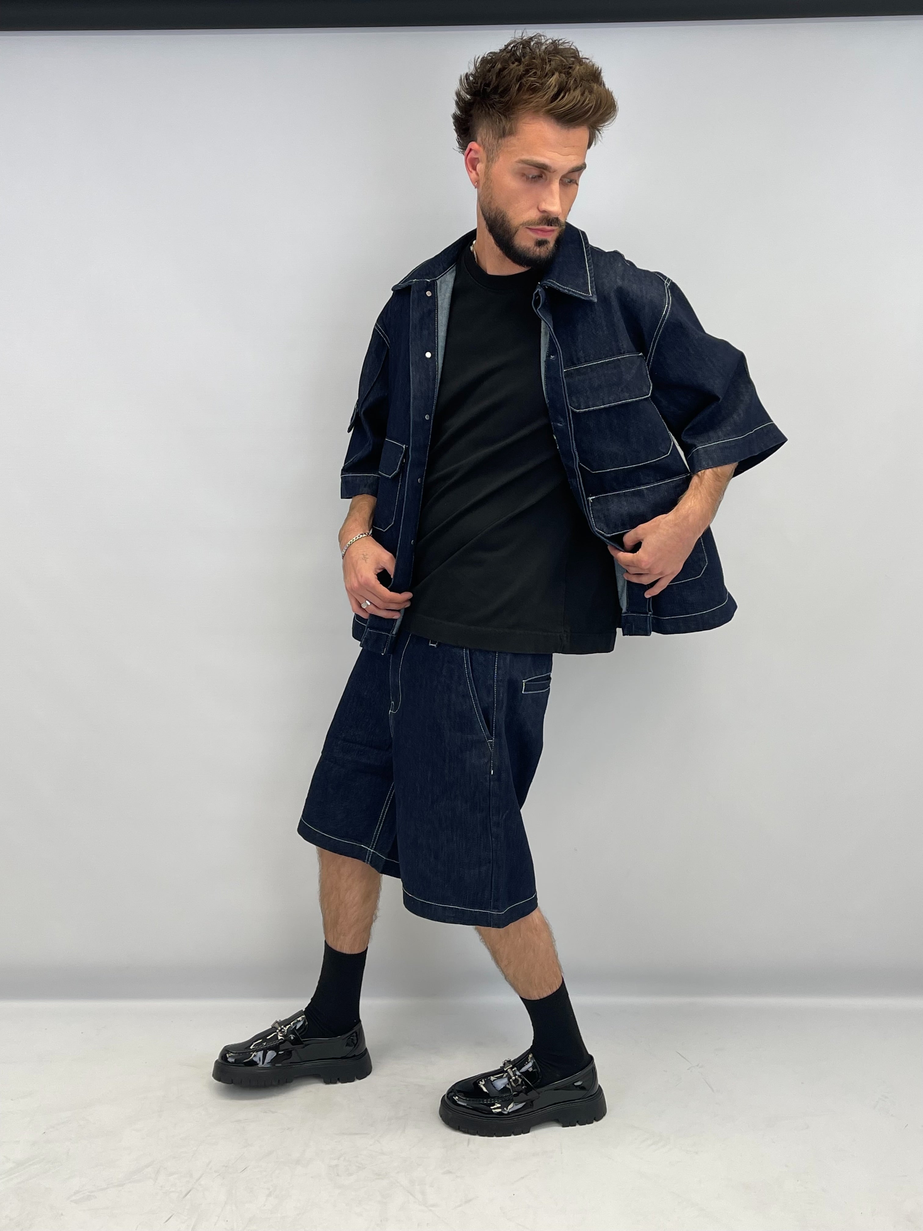 Ensemble DENIM OVERSIZE blue dark