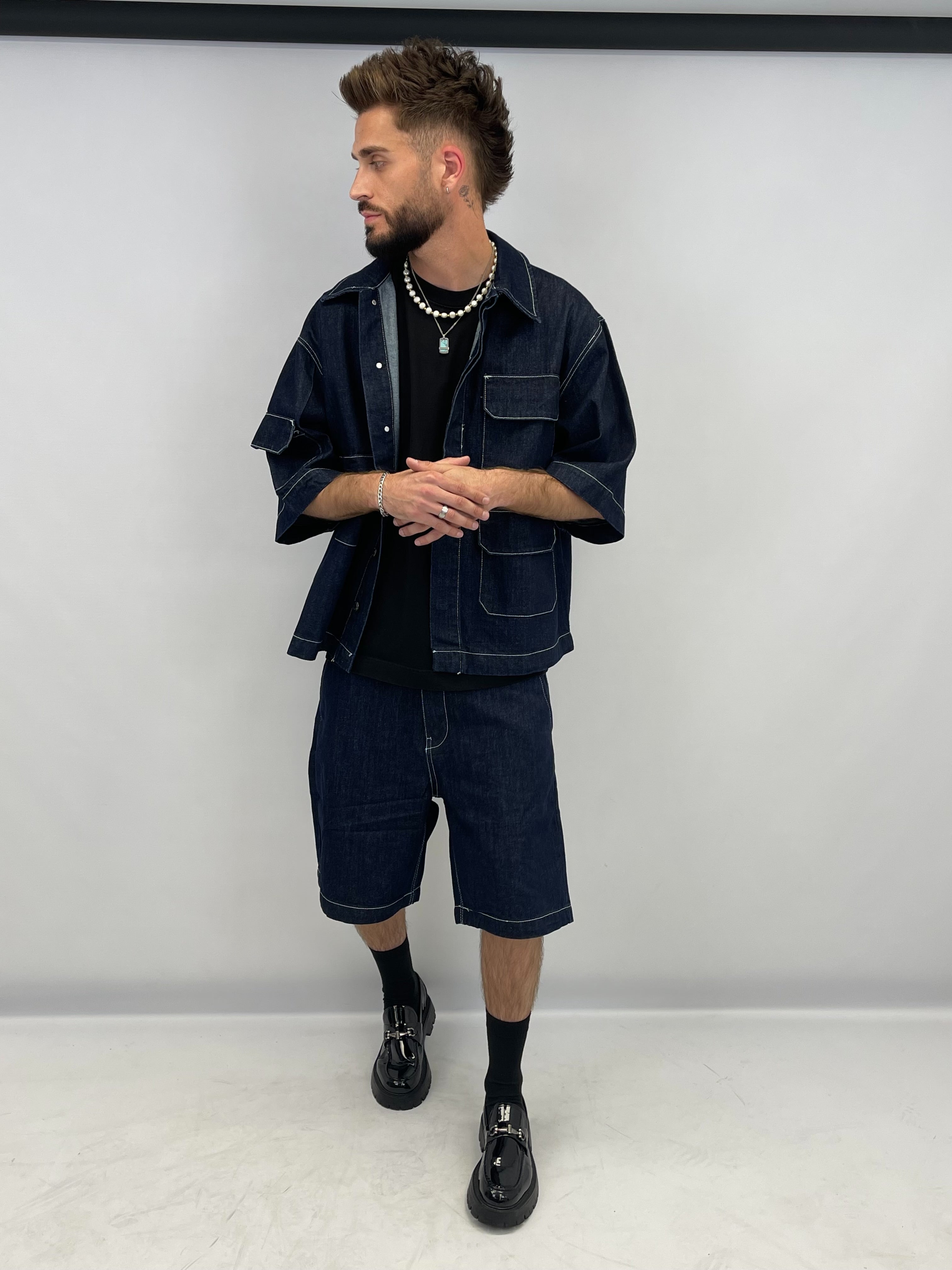 Ensemble DENIM OVERSIZE blue dark