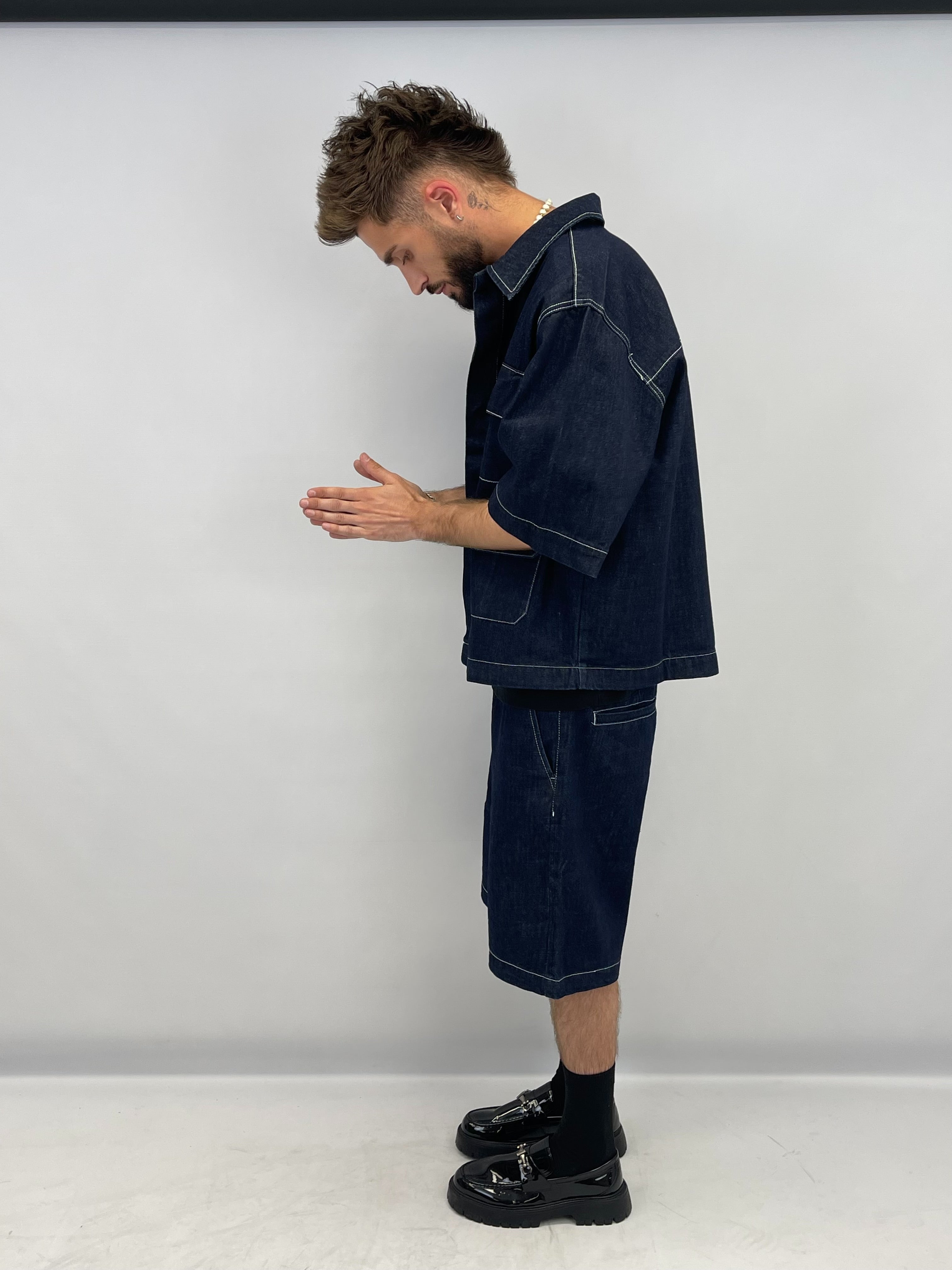 Ensemble DENIM OVERSIZE blue dark